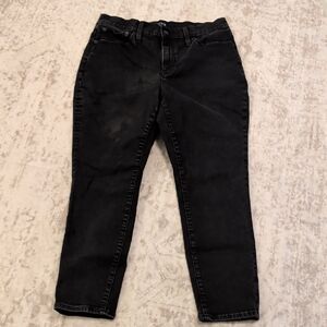 J. Crew Women's Black Boyfriend Jeans